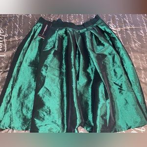 BRAND NEW Flare green skirt